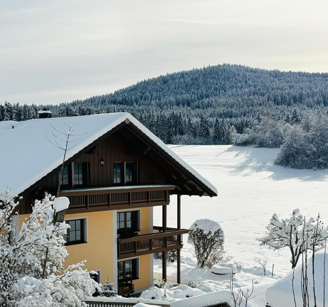 Ferienwohnungen Holzferienhaeuser Leithenwald Цвизель Экстерьер фото